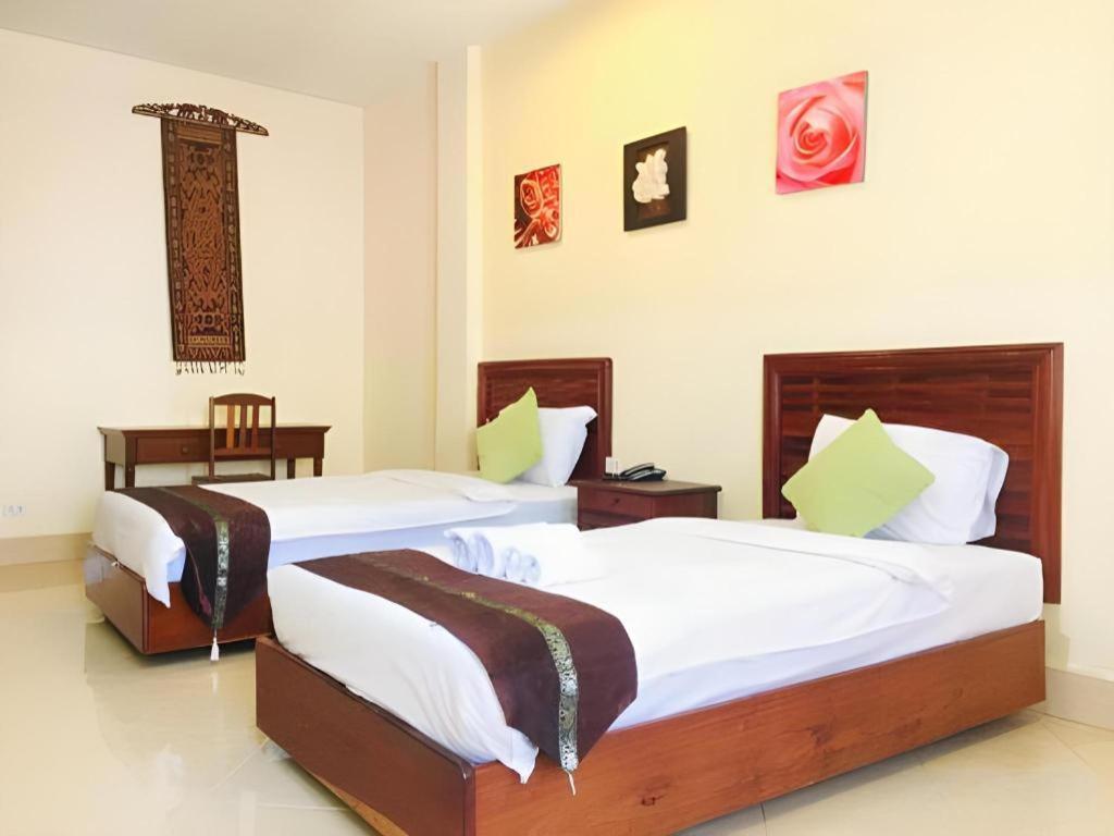 New Rose Boutique Hotel Vientiane Exterior foto
