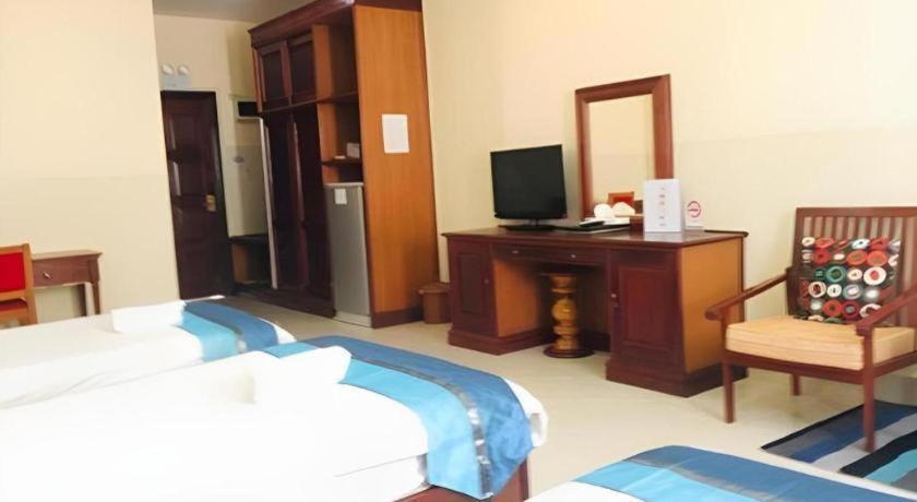 New Rose Boutique Hotel Vientiane Exterior foto