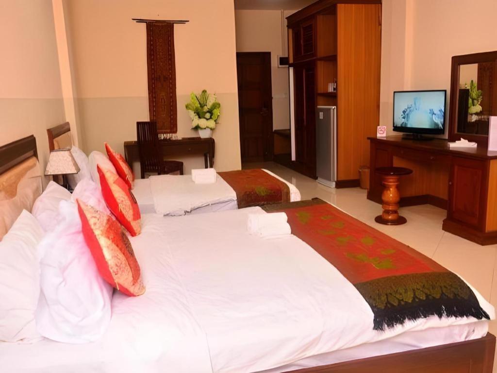 New Rose Boutique Hotel Vientiane Exterior foto